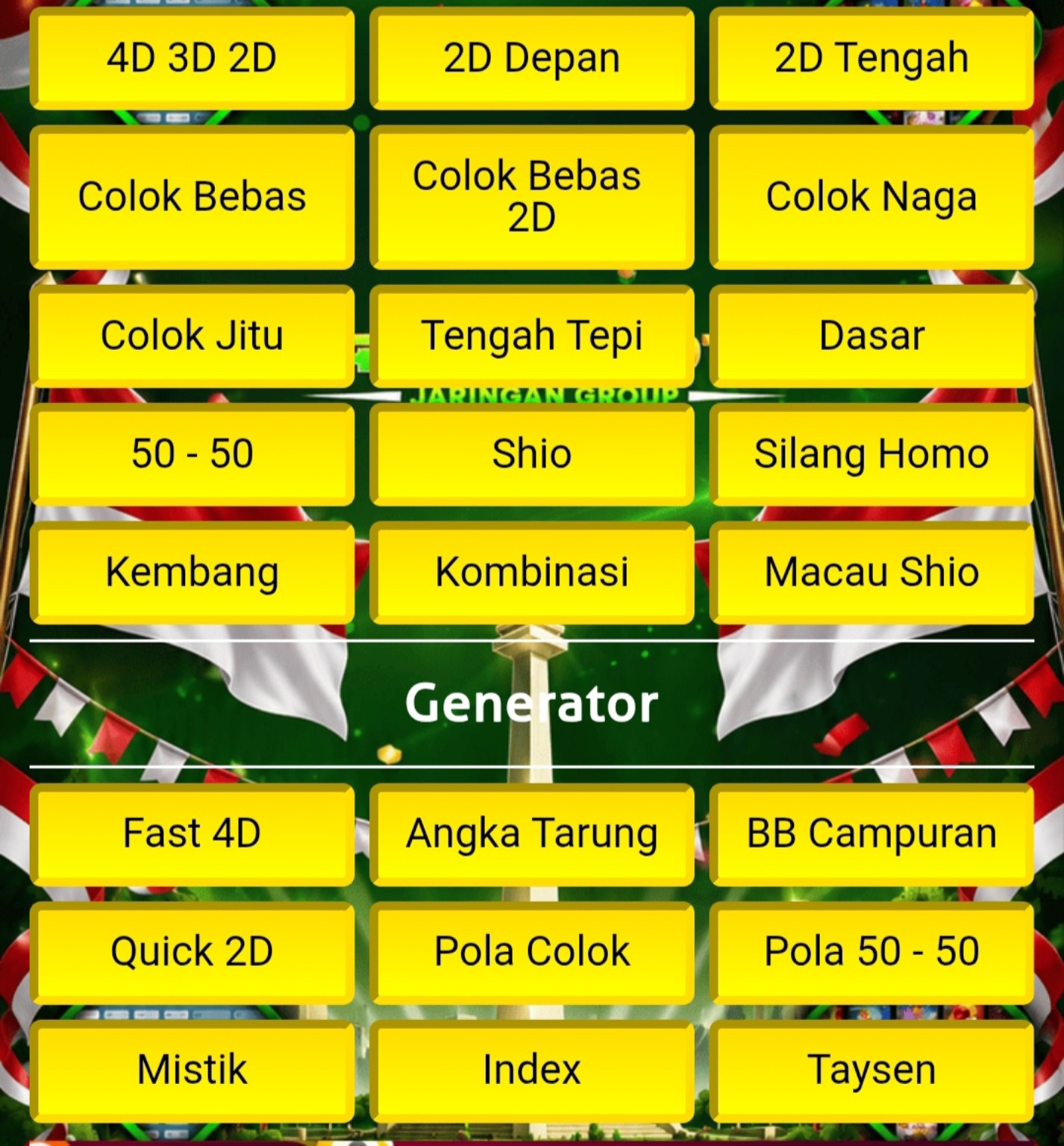 Menu Generator